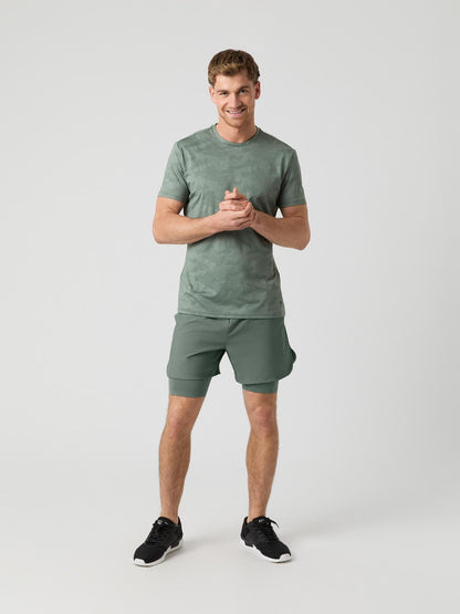 Bjorn Borg Ανδρικό T-Shirt - Borg Performance T-Shirt - Agave Green