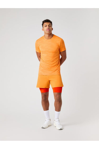 Bjorn Borg Ανδρικό T-Shirt - Borg Performance T-Shirt - Sun Orange