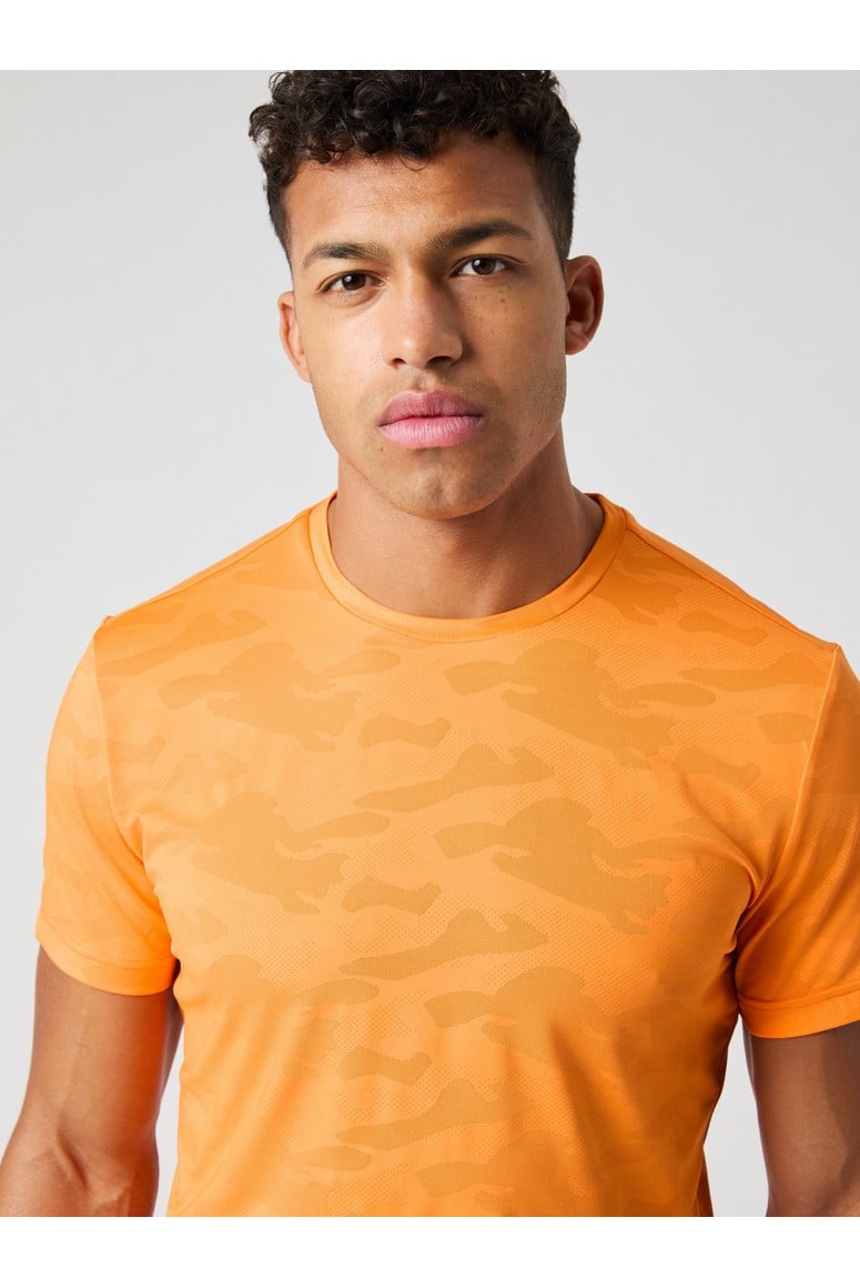 Bjorn Borg Ανδρικό T-Shirt - Borg Performance T-Shirt - Sun Orange