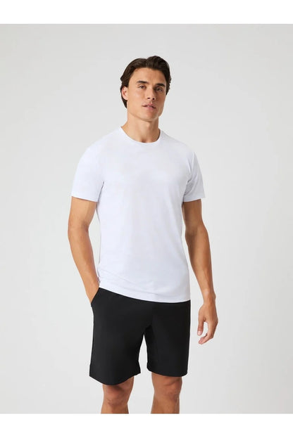 Bjorn Borg Ανδρικό T-Shirt - Borg Performance T-Shirt - Brilliant White