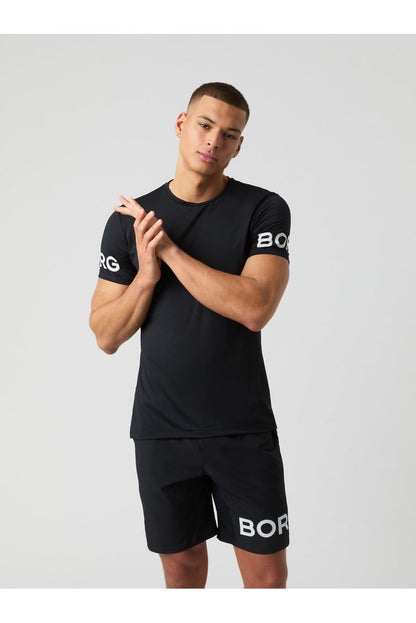 Bjorn Borg Ανδρικό T-Shirt - Borg T-Shirt - Black Beauty