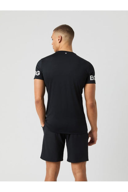 Bjorn Borg Ανδρικό T-Shirt - Borg T-Shirt - Black Beauty