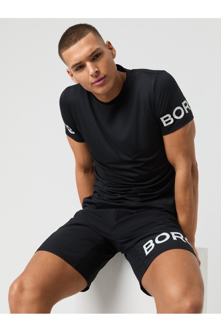 Bjorn Borg Ανδρικό T-Shirt - Borg T-Shirt - Black Beauty