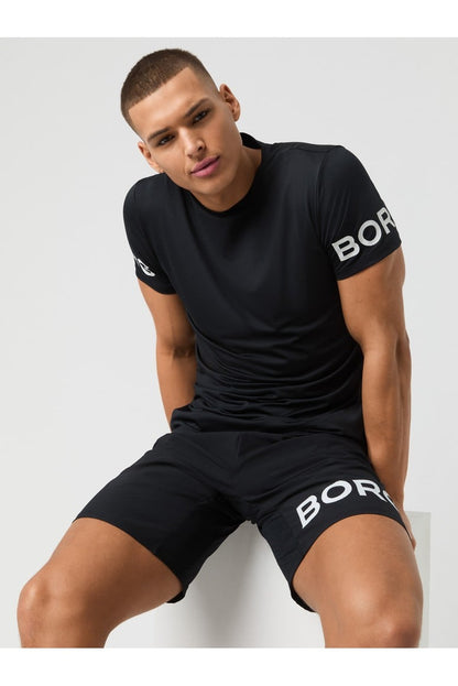 Bjorn Borg Ανδρικό T-Shirt - Borg T-Shirt - Black Beauty