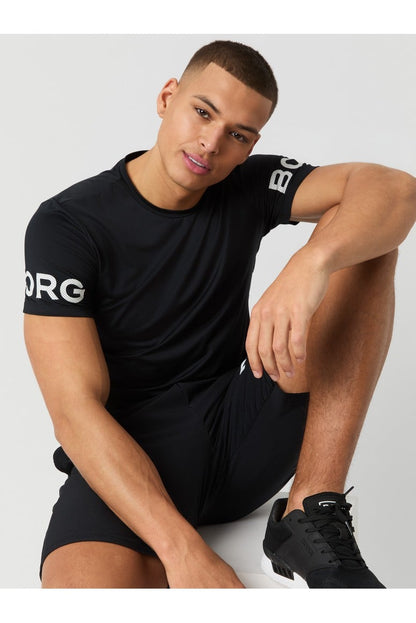 Bjorn Borg Ανδρικό T-Shirt - Borg T-Shirt - Black Beauty