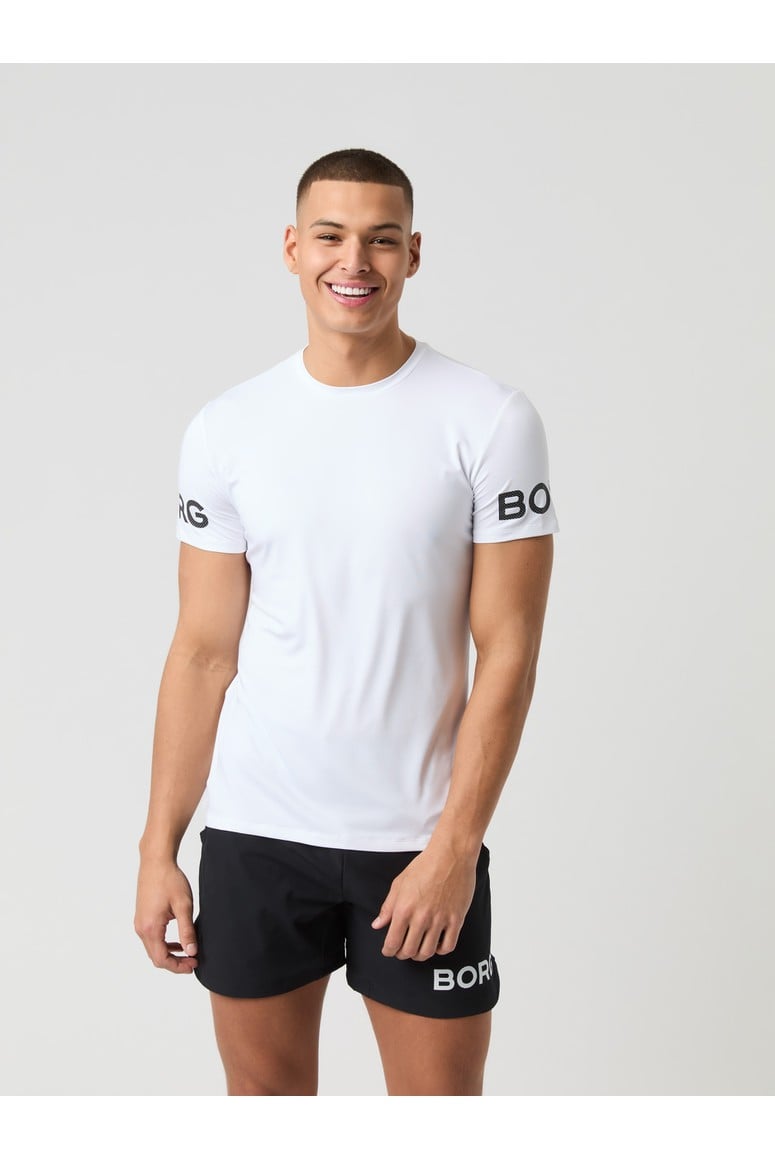 Bjorn Borg Ανδρικό T-Shirt - Borg T-Shirt - Brilliant White