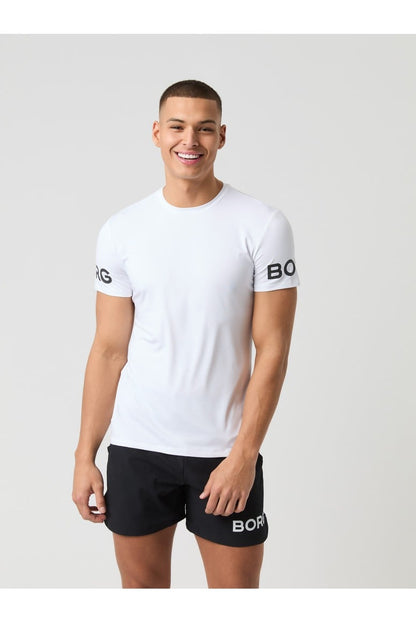 Bjorn Borg Ανδρικό T-Shirt - Borg T-Shirt - Brilliant White