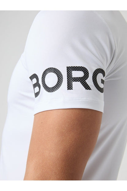 Bjorn Borg Ανδρικό T-Shirt - Borg T-Shirt - Brilliant White