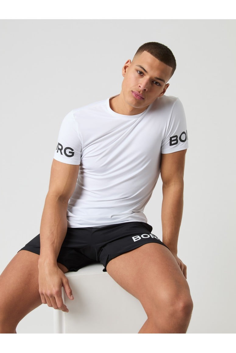 Bjorn Borg Ανδρικό T-Shirt - Borg T-Shirt - Brilliant White