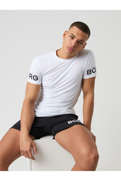 Bjorn Borg Ανδρικό T-Shirt - Borg T-Shirt - Brilliant White