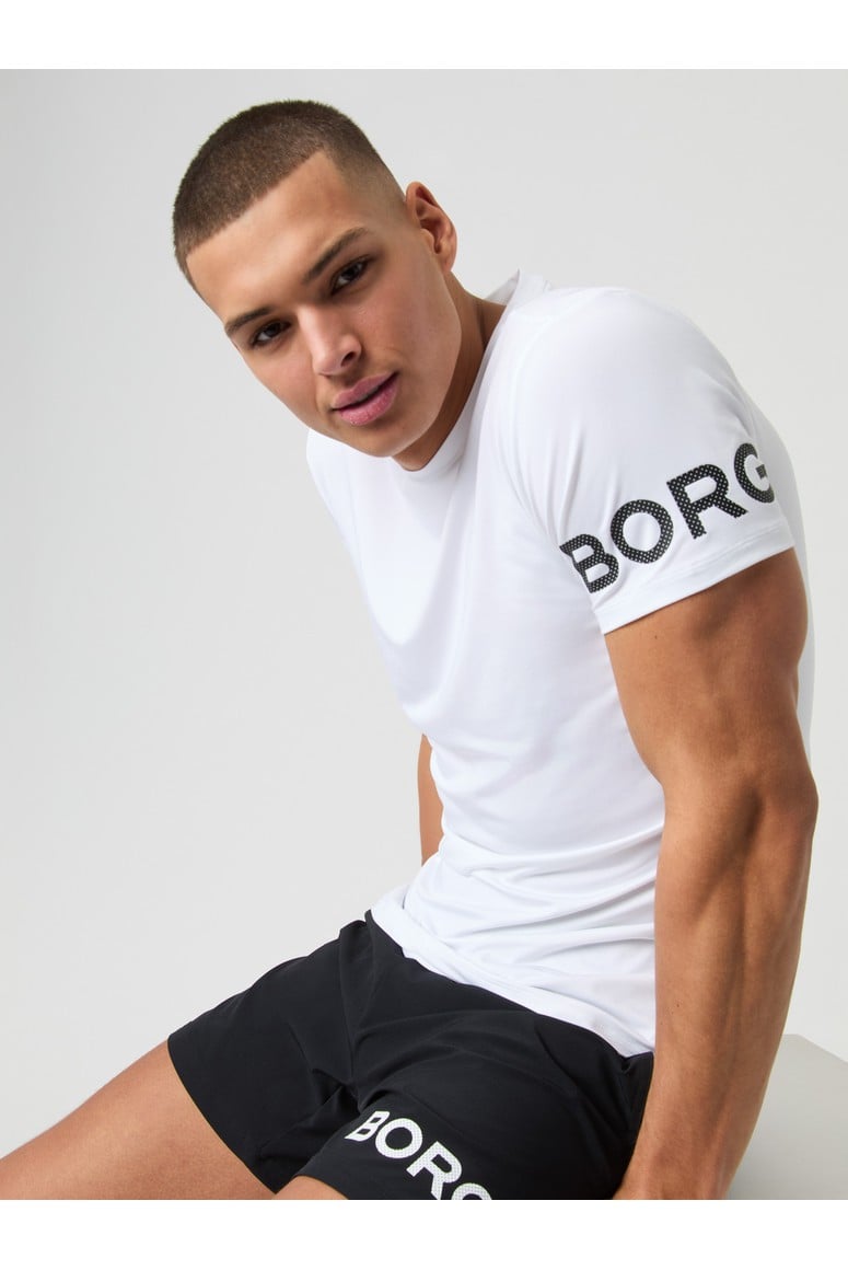 Bjorn Borg Ανδρικό T-Shirt - Borg T-Shirt - Brilliant White