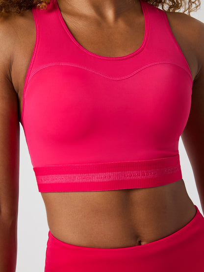Bjorn Borg Γυναικείο Αθλητικό Μπουστάκι - High Support Bra - Pink