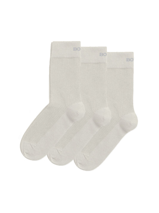 Bjorn Borg Κάλτσες Unisex 3 Ζεύγη - Core Ankle Rib Sock 3p - Multicolor