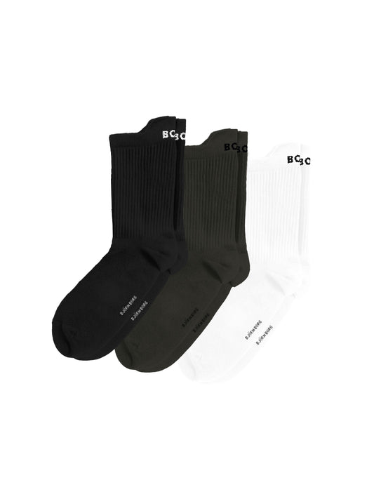 Bjorn Borg Κάλτσες Unisex 3 Ζεύγη - Performance Ankle Sock 3p - Multicolor