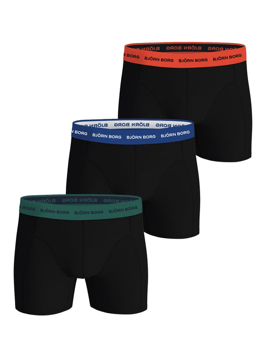Bjorn Borg Ανδρικά Εσώρουχα 3τεμ. - Cotton Stretch Boxers 3p - Multicolor