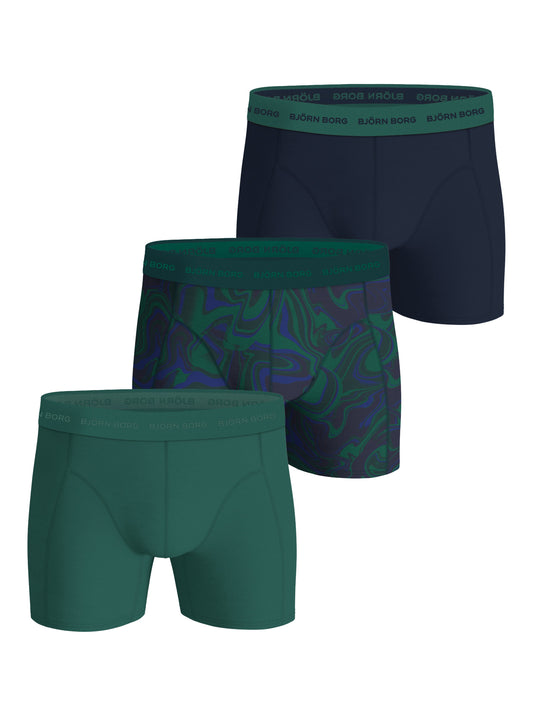 Bjorn Borg Ανδρικά Εσώρουχα 3τεμ. - Cotton Stretch Boxers 3p - Multicolor