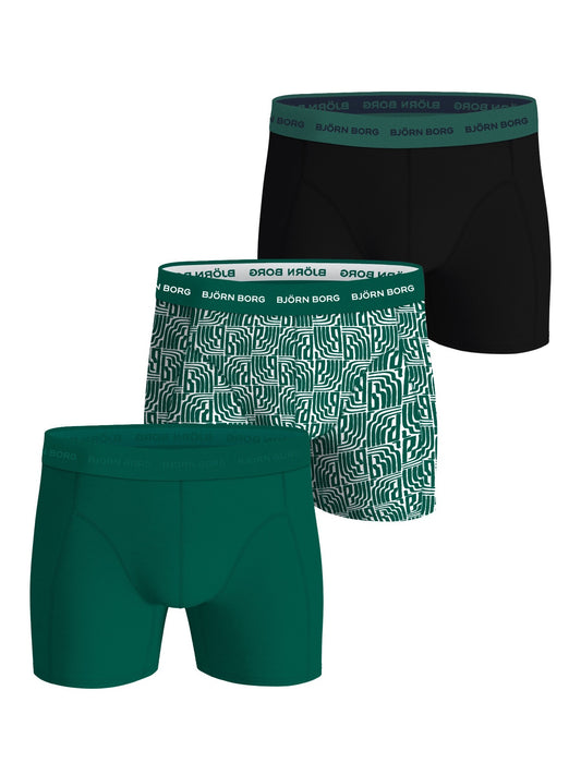 Bjorn Borg Ανδρικά Εσώρουχα 3τεμ. -  Cotton Stretch Boxers 3p - Multicolor