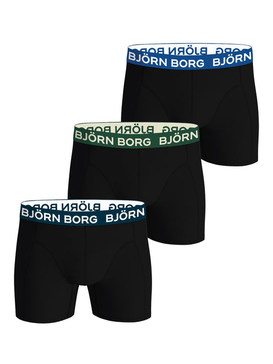 Bjorn Borg Ανδρικά Εσώρουχα 3τεμ. - Cotton Stretch Boxers 3p - Multicolor