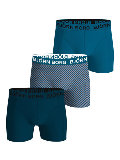 Bjorn Borg Ανδρικά Εσώρουχα 3τεμ. - Cotton Stretch Boxers 3p - Multicolor