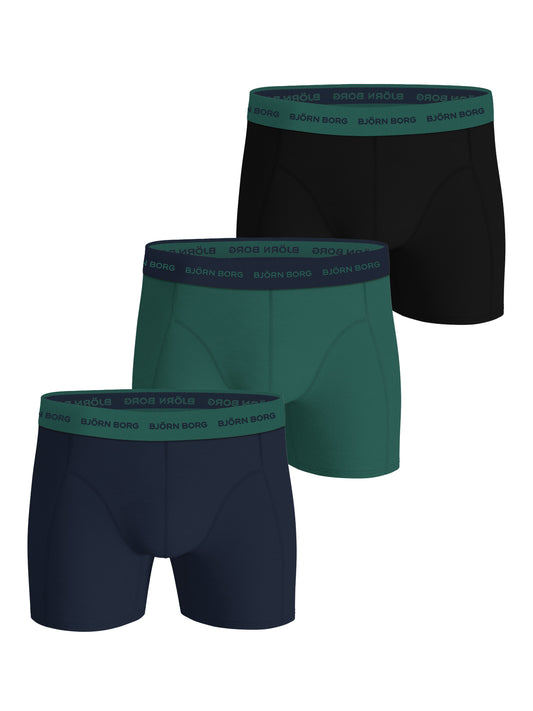 Bjorn Borg Ανδρικά Εσώρουχα 3τεμ. - Cotton Stretch Boxers 3p - Multicolor