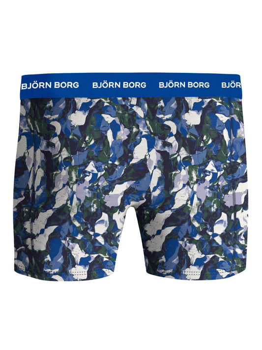 Bjorn Borg Ανδρικό Εσώρουχο - 1τεμ. -  Cotton Stretch Boxer 1p - BB Ocean 1