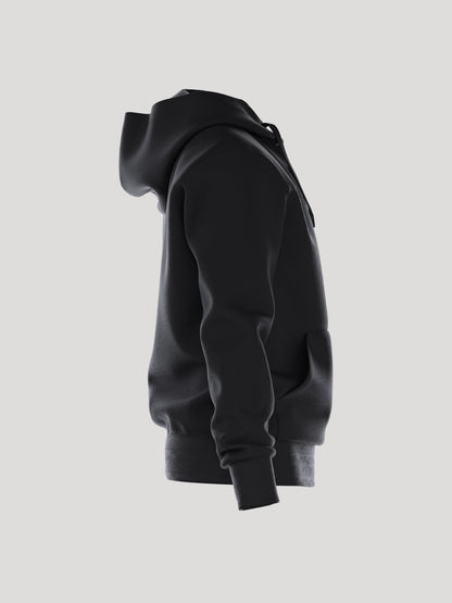 Bjorn Borg Ανδρικό Φούτερ Με Κουκούλα - Borg Essential 1 Hoodie - Black Beauty