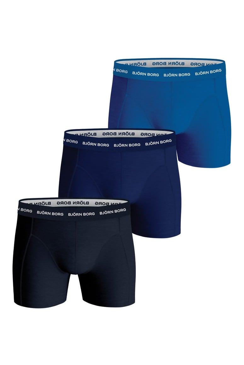 Bjorn Borg Ανδρικά Εσώρουχα 3τεμ. - Cotton Stretch Boxers 3p - Multipack 3