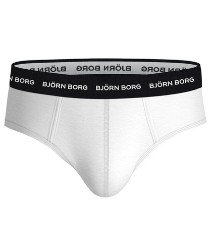 Bjorn Borg Ανδρικά Εσώρουχα 3τεμ. - Cotton Stretch Brief 3p - White