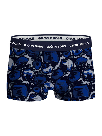 Bjorn Borg Ανδρικά Εσώρουχα 3τεμ. - Cotton Stretch Trunk 3p - Multicolor