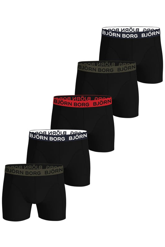 Bjorn Borg Ανδρικά Εσώρουχα 5τεμ. - Cotton Stretch Boxers 5p - Multipack 3