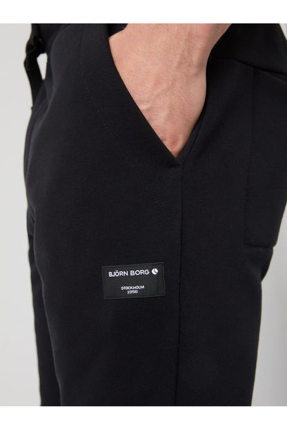 Bjorn Borg Ανδρικό Παντελόνι Φόρμας - Centre Tapered Sweatpants - Black Beauty