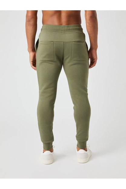 Bjorn Borg Ανδρικό Παντελόνι Φόρμας - Centre Tapered Sweatpants - Dusty Olive