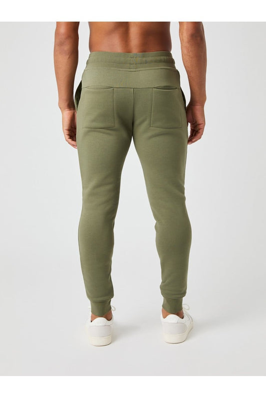 Bjorn Borg Ανδρικό Παντελόνι Φόρμας - Centre Tapered Sweatpants - Dusty Olive