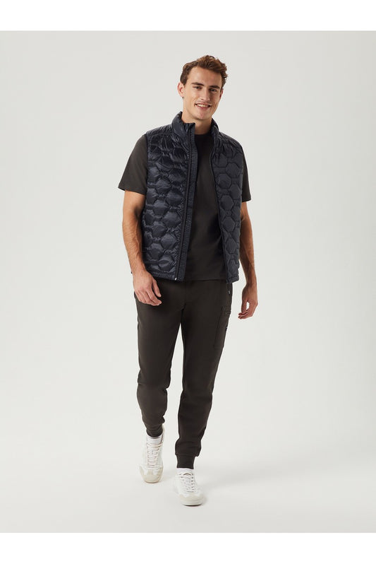 Bjorn Borg Ανδρικό Αμάνικο Μπουφάν - Down Liner Vest  - Black Beauty