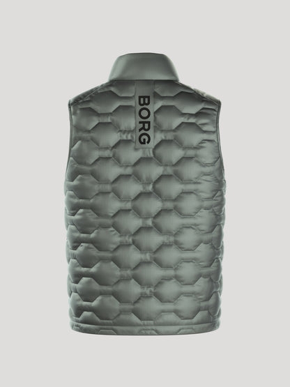 Bjorn Borg Ανδρικό Αμάνικο Μπουφάν - Down Liner Vest - Green