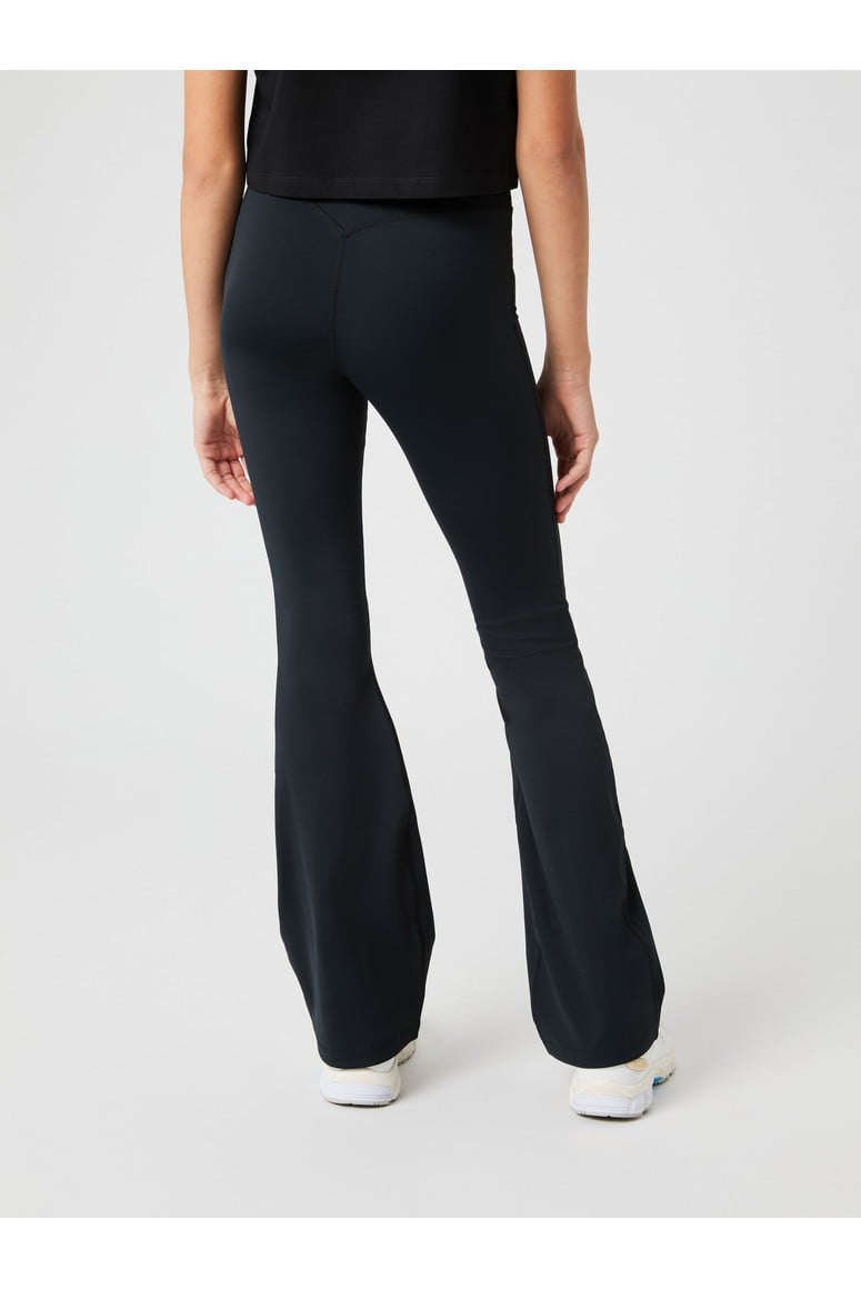 Bjorn Borg Παιδικό Παντελόνι Καμπάνα - Flare Leggings -  Black Beauty