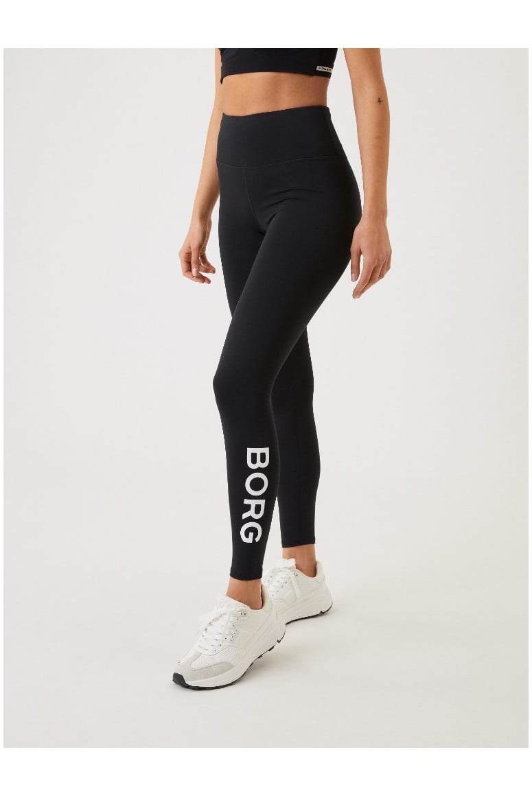 Bjorn Borg Γυναικείο Κολάν - Logo Tights - Black Beauty