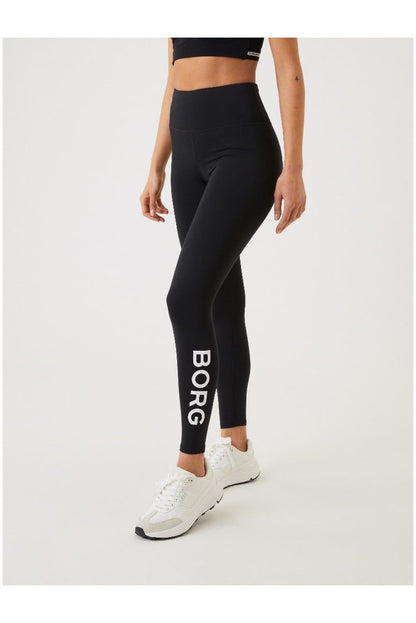 Bjorn Borg Γυναικείο Κολάν - Logo Tights - Black Beauty