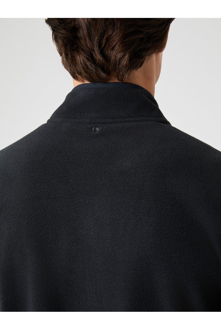 Bjorn Borg Ανδρικό Φούτερ fleece - Half Zip Fleece - Black Beauty