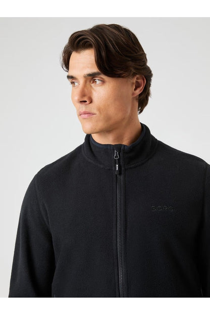 Bjorn Borg Ανδρική Ζακέτα fleece - Full Zip Fleece - Black Beauty