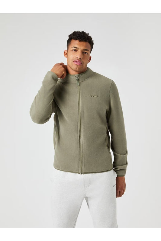 Bjorn Borg Ανδρική Ζακέτα fleece - Full Zip Fleece - Dusty Olive