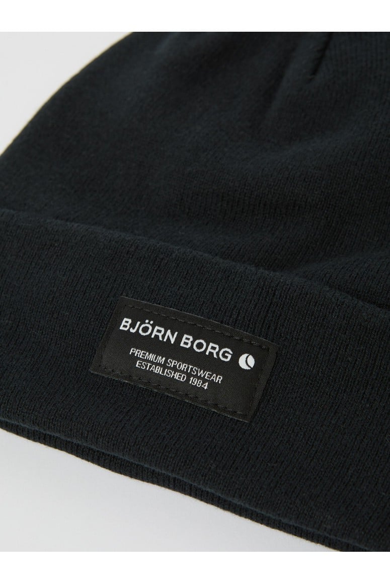 Bjorn Borg Σκούφος - Centre Beanie - Black Beauty