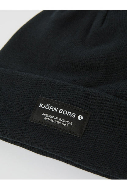 Bjorn Borg Σκούφος - Centre Beanie - Black Beauty