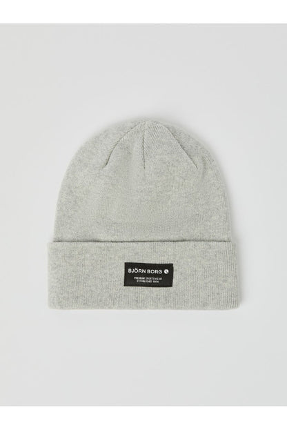 Bjorn Borg Σκούφος - Centre Beanie - Light Grey Melange