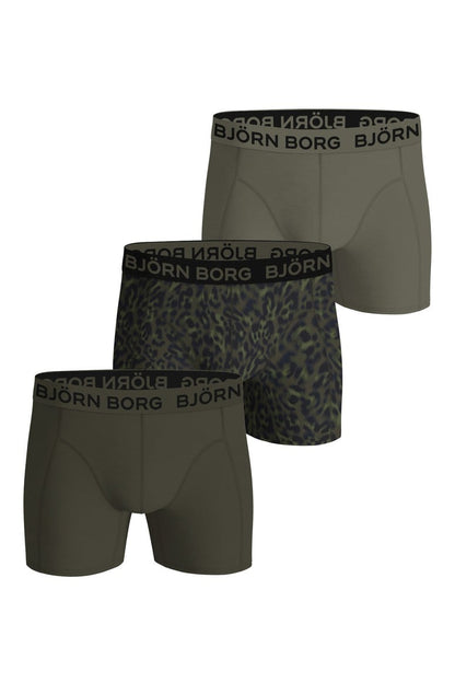 Bjorn Borg Ανδρικά Εσώρουχα 3τεμ. - Cotton Stretch Boxers 3p - Multipack 4