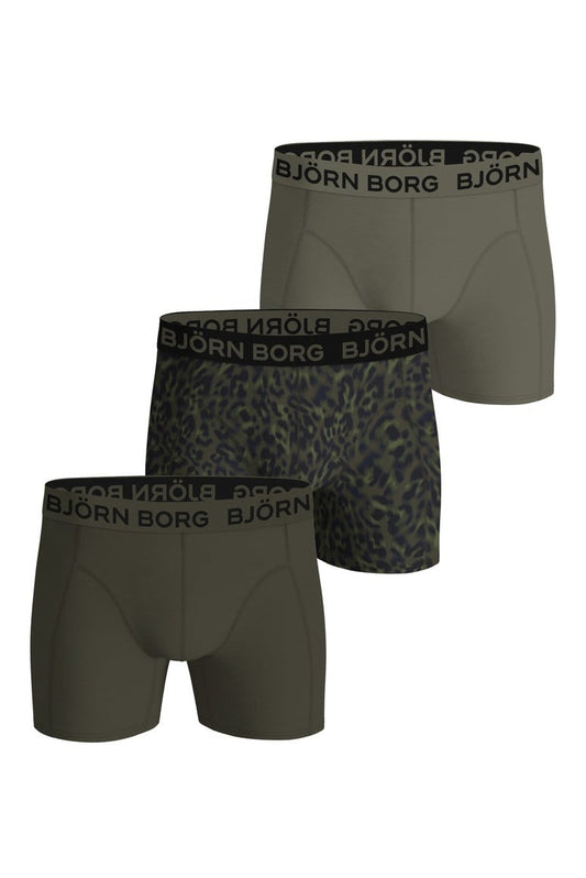 Bjorn Borg Ανδρικά Εσώρουχα 3τεμ. - Cotton Stretch Boxers 3p - Multipack 4