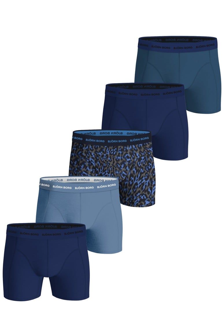 Bjorn Borg Ανδρικά Εσώρουχα 5τεμ. - Cotton Stretch Boxers 5p - multipack 2