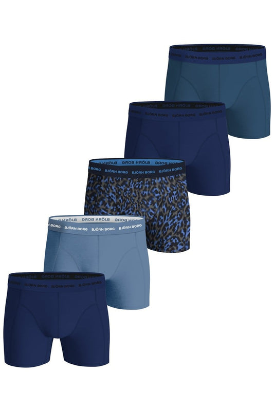 Bjorn Borg Ανδρικά Εσώρουχα 5τεμ. - Cotton Stretch Boxers 5p - multipack 2