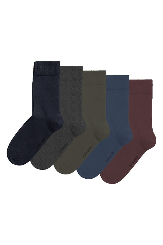 Bjorn Borg Κάλτσες Unisex 5 τεμ. - Essential Ankle Sock 5p - Multipack 1