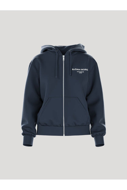 Bjorn Borg Ανδρική Ζακέτα Με Κουκούλα - Essential 1 Zip Hoodie - Outerspace